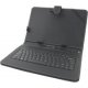 Universal Tablet Book Case 7'' with Keyboard Black