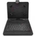 Universal Tablet Book Case 8''-9'' with Keyboard Black