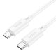 Hoco X88 Cable Type C To Type C Power Delivery 60W Gratified White