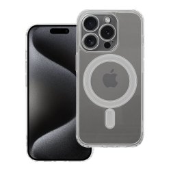 IPhone 15 Pro Silicone Case With MagSafe Transperant