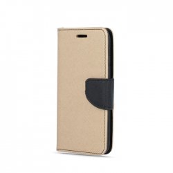 IPhone 12 Mini Fancy Book Case Gold-Black