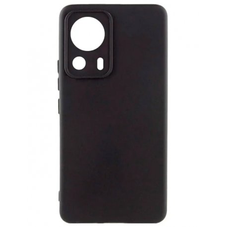 Xiaomi 13 Lite Silicone Case Full Camera Protection Black