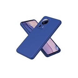 Xiaomi 13 Lite Silicone Case Full Camera Protection Dark Blue