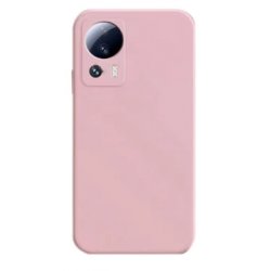 Xiaomi 13 Lite Silicone Case Full Camera Protection Pink