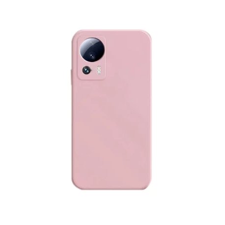 Xiaomi 13 Lite Silicone Case Full Camera Protection Pink