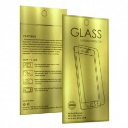 IPhone 15 Pro Tempered Glass 9H Gold Premium