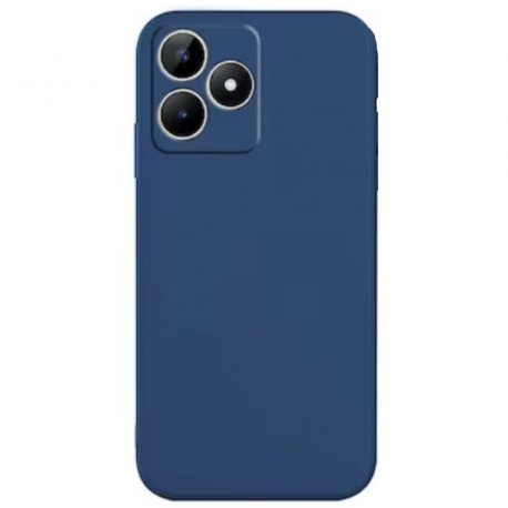 Realme C53 Silicone Case Full Camera Protection Blue