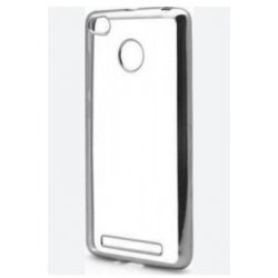 Xiaomi Redmi 6/6A Plate Case Transperant Silver