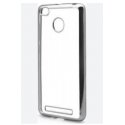 Xiaomi Redmi 6/6A Plate Case Transperant Silver