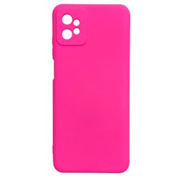 Motorola Moto G72 4G Silicone Case Hot Pink