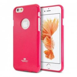 IPhone 6/6S Jelly Case Hot Pink