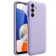 Samsung Galaxy A25 A256 Silicone Case Full Camera Protection Lila
