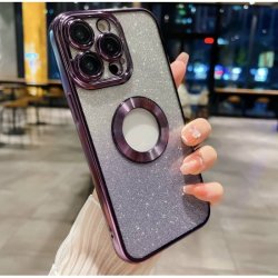 IPhone 13 Pro Max Luxury Glossy Case Purple