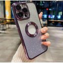 IPhone 13 Pro Max Luxury Glossy Case Purple