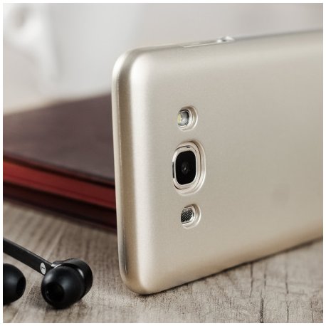 Samsung Galaxy J5 2017 J530 I-Jelly Metal Mercury Case Gold
