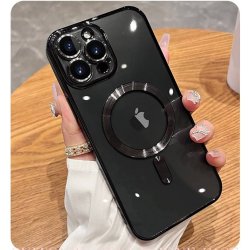 IPhone 13 Luxury MagSafe Case Black