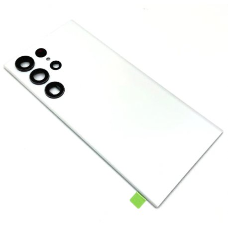 Samsung Galaxy S23 Ultra 5G S918 Battery Cover+Camera Lens White