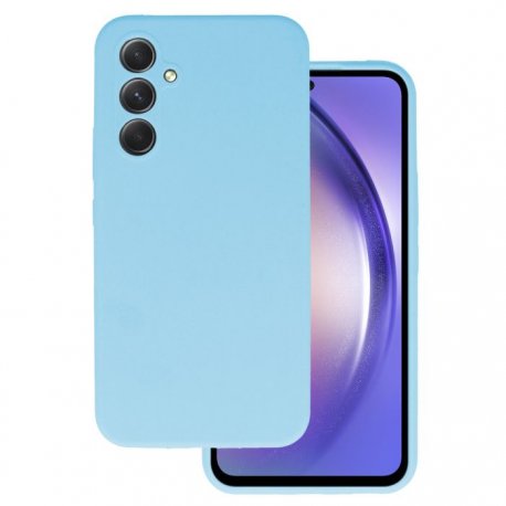 Samsung Galaxy A34 5G A346 Silicone Case Full Camera Protection Light Blue