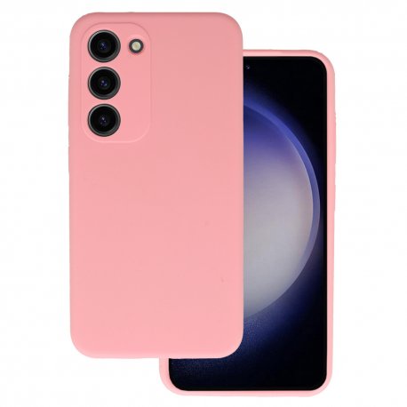 Samsung Galaxy S24 S921 Silicone Case Full Camera Protection Pink