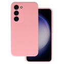 Samsung Galaxy S24 S921 Silicone Case Full Camera Protection Pink