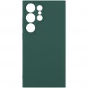 Samsung Galaxy S24 Ultra S928 Silicone Case Full Camera Protection Green
