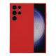 Samsung Galaxy S24 Ultra S928 Silicone Case Full Camera Protection Red