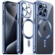 IPhone 15 Pro Max Luxury MagSafe Case Blue