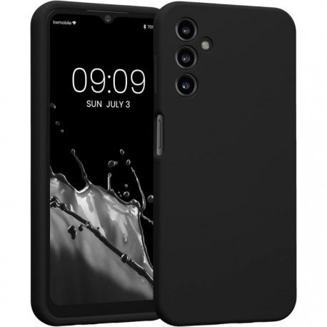 Samsung Galaxy S24 Plus S926 Silky And Soft Touch Silicone Cover Black