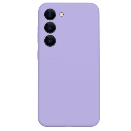 Samsung Galaxy S23 FE Silky And Soft Touch Silicone Cover Lila