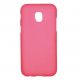 Samsung Galaxy J3 2017 J330 Silicone Case Transperant Hot Pink