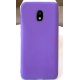 Samsung Galaxy J3 2017 J330 Silky And Soft Touch Silicone Cover Purple