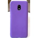 Samsung Galaxy J3 2017 J330 Silky And Soft Touch Silicone Cover Purple