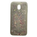 Samsung Galaxy J3 2017 J330 Liquid Glitter Back Case Star Silver