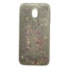 Samsung Galaxy J3 2017 J330 Liquid Glitter Back Case Star Silver