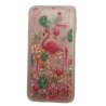 Samsung Galaxy J3 2017 J330 Liquid Glitter Back Case Star Flamingo