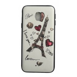 Samsung Galaxy J3 2017 J330 Electroplated Case Paris Eiffel