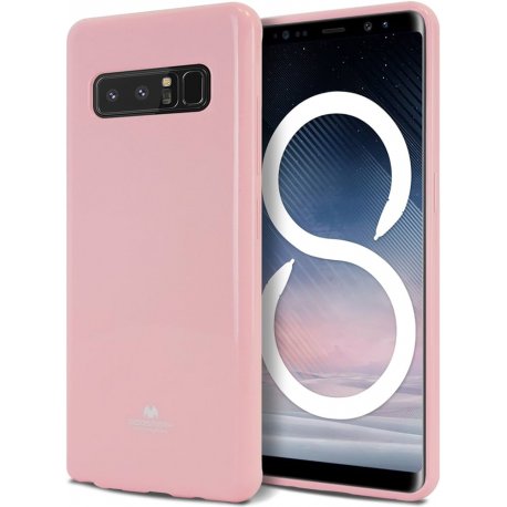 Samsung Galaxy Note 8 N950 Mercury Pearl Jelly Case Pink