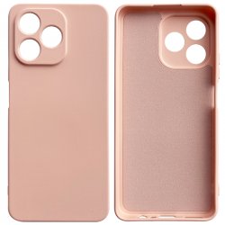 Realme C51/C53 Silky And Soft Touch Finish Silicone Case Full Camera Protection Pink