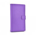Universal Mobile Book Case 5.3''-5.5'' Purple