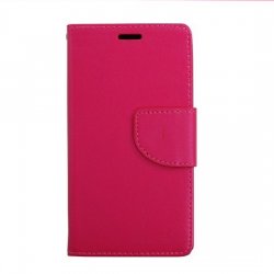 Universal Mobile 4.3''-4.8'' Book Case Hot Pink