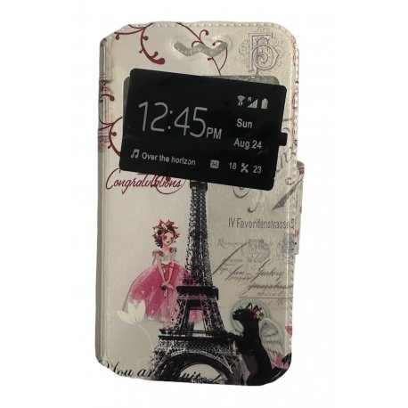 Universal Mobile 4.3''-4.8'' Book Case S-View Paris