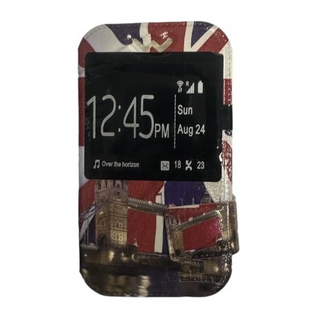 Universal Mobile 3.3''-3.8'' Book Case S-View London