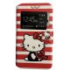 Universal Mobile 3.8''-4.3'' Book Case S-View Hello Kitty