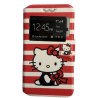Universal Mobile 3.8''-4.3'' Book Case S-View Hello Kitty