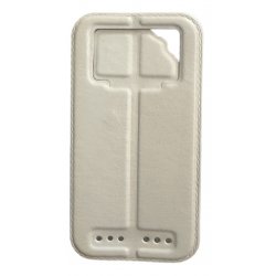 Universal Mobile 3.5'' Leather Case White