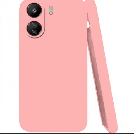 Xiaomi Redmi 10 5G Silicone Case Full Camera Protection Pink