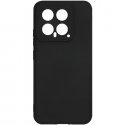 Xiaomi 14 Silky And Soft Touch Silicone Cover Full Camera Protection Black