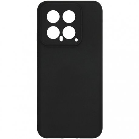Xiaomi 14 Pro Silky And Soft Touch Silicone Cover Full Camera Protection Black