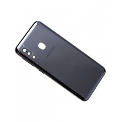 Samsung Galaxy A20e A202 Transparent Armor Silicone TPU + Acrylic Case Red/Black