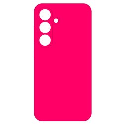 Samsung Galaxy A15 Silicone Case Full Camera Protection Hot Pink